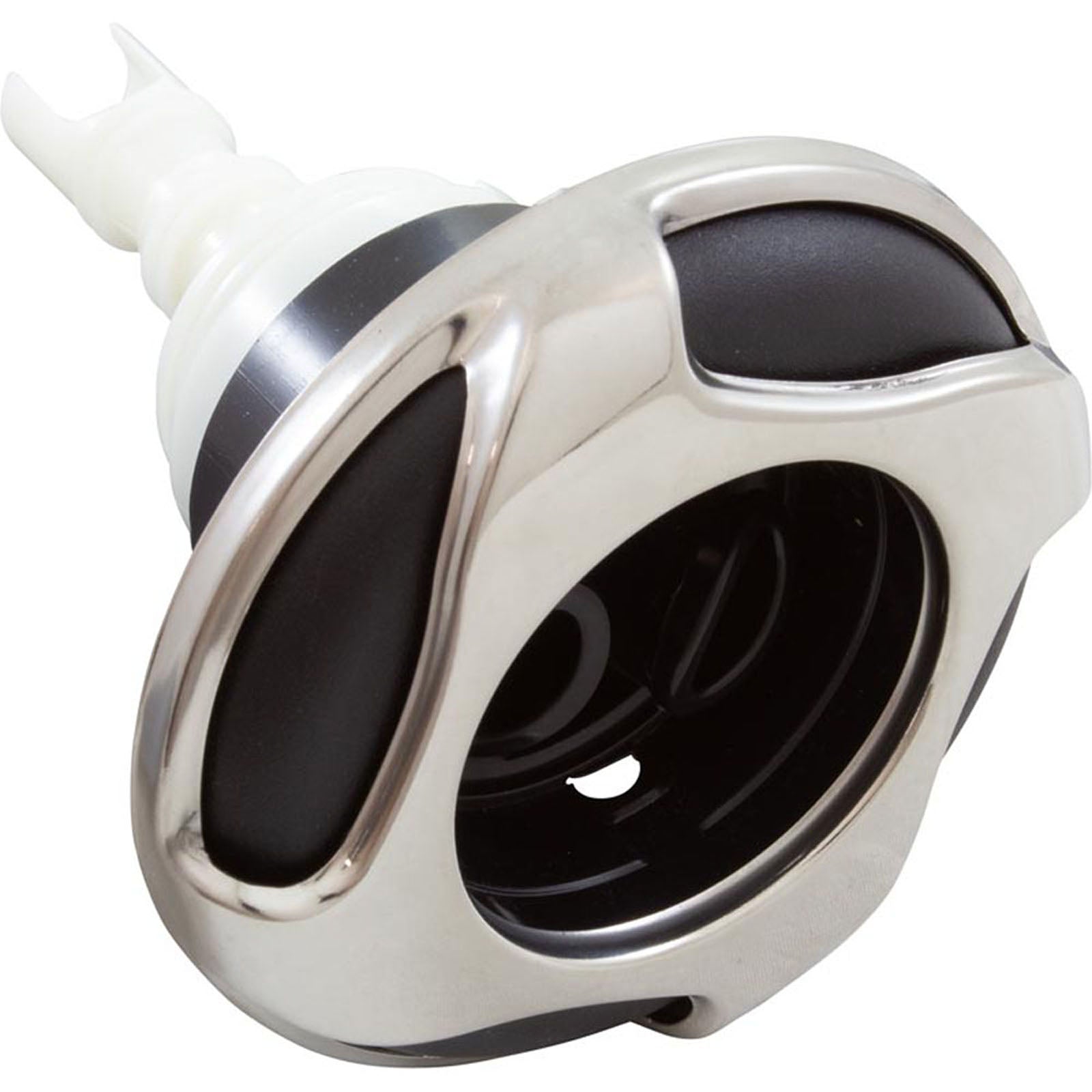 Poly Storm Twin Roto Int, Reverse Swirl, Metal, Black