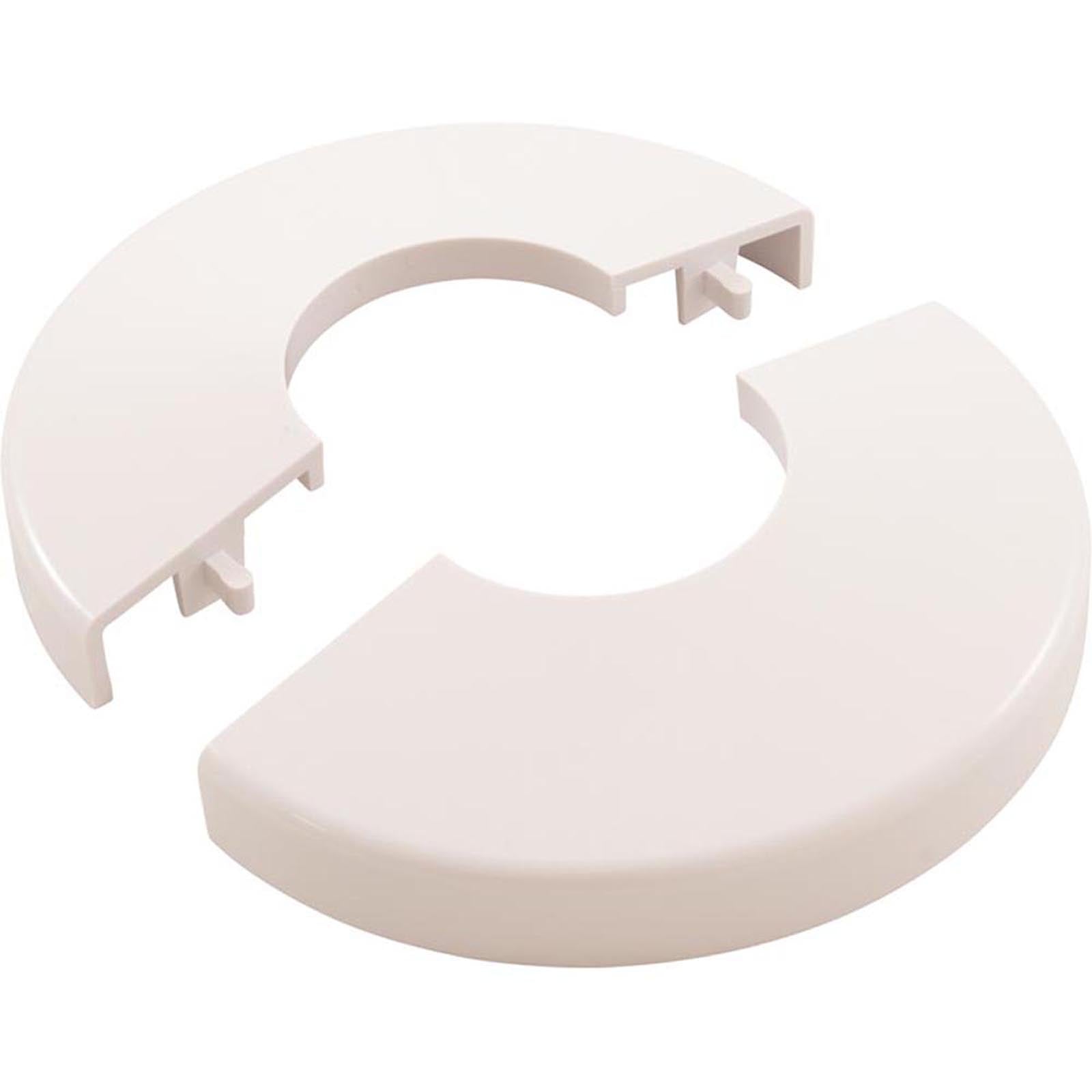 Pool Ladder Escutcheon, Clip On, White
