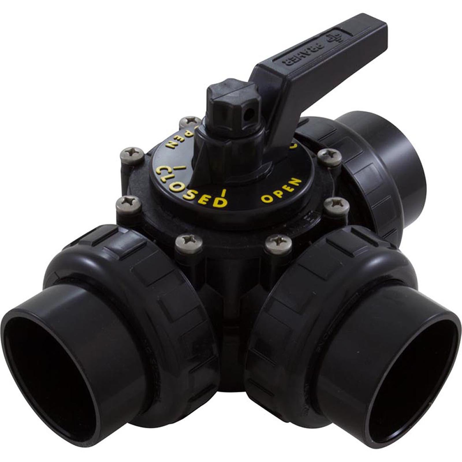 2" 3 Port Valve -Unionized