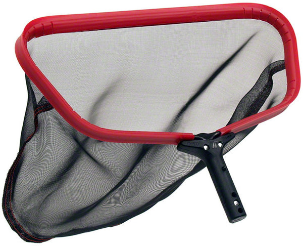 14" Heavy Duty Pool Leaf Rake Net - Red/Black | Swimables SW-10-00114" Heavy Duty Pool Leaf Rake Net - Red/Black | Swimables SW-10-001