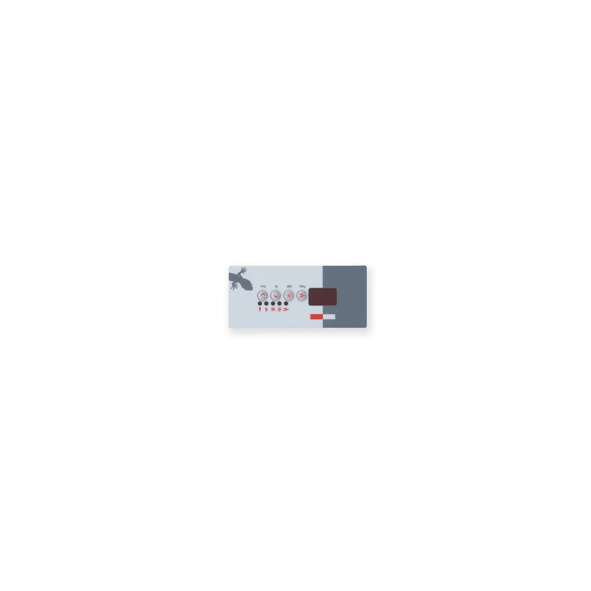 4 Button Gecko TSC Series Keypad Overlay 9916-100239