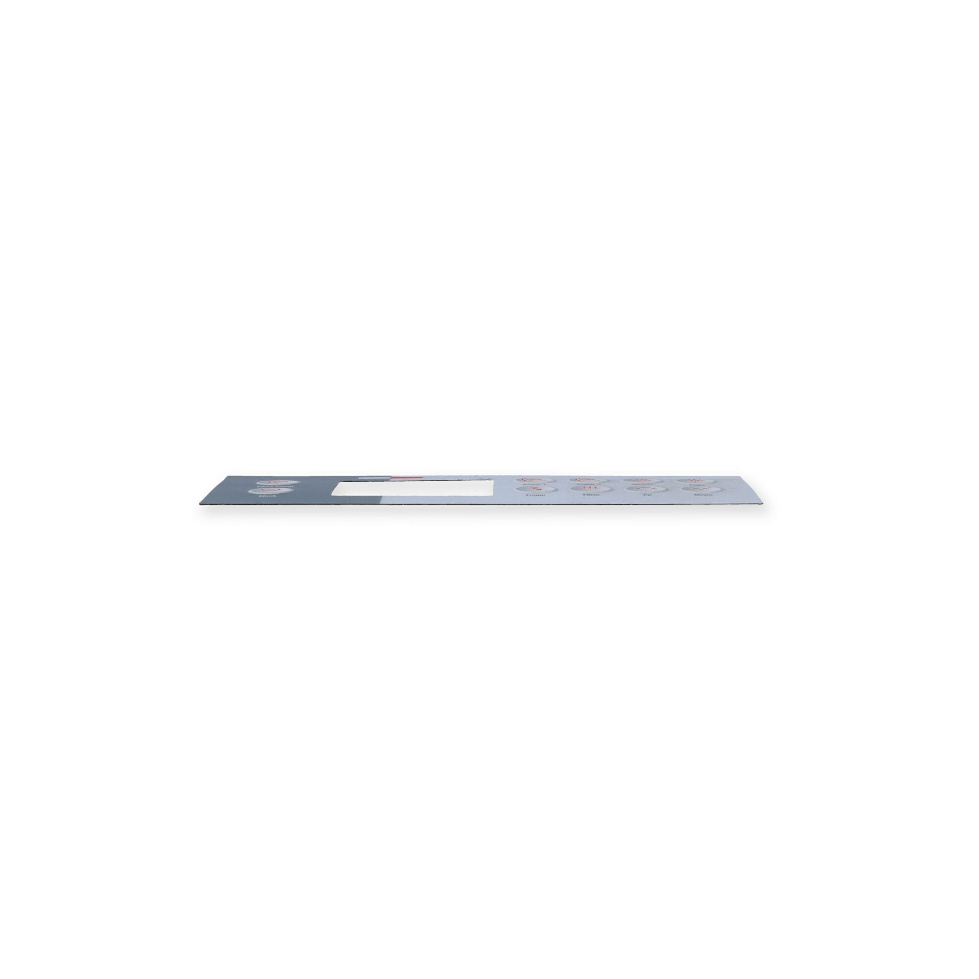 10 Button Gecko TSC Series Keypad Overlay 9916-100761