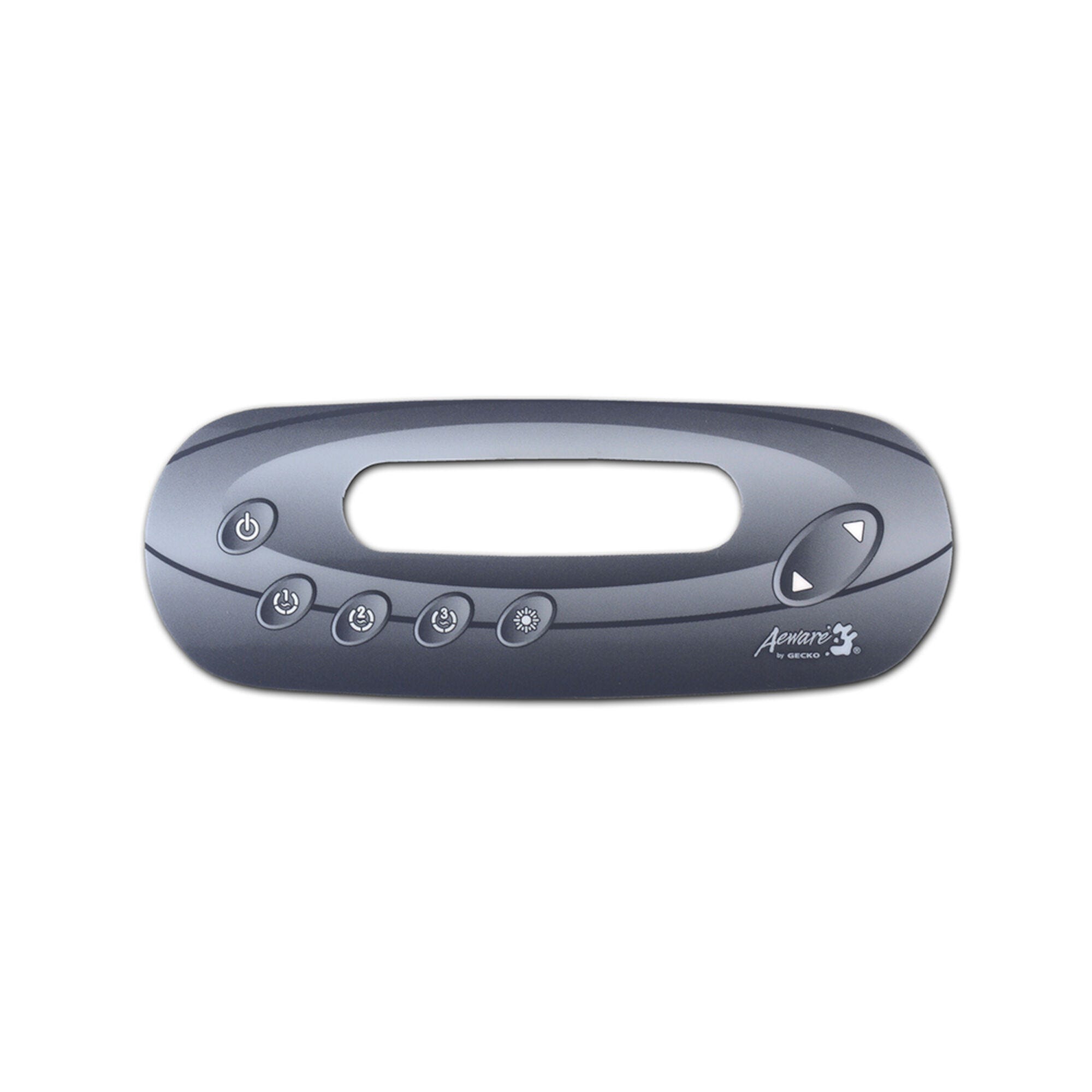 7 Button Gecko IN.K Series Keypad Overlay 9916-101335