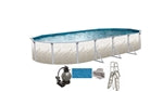 Wilbar Pretium Pool Package 12'x24'x52" Oval AG-PP-3538