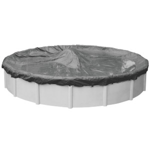 Ultimate 30' Round Above Ground Pool Winter Cover with 4' Overlap, 5130-4