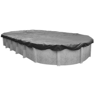 Ultimate 16' x 25' Oval Above Ground Pool Winter Cover with 4' Overlap, 511625-4