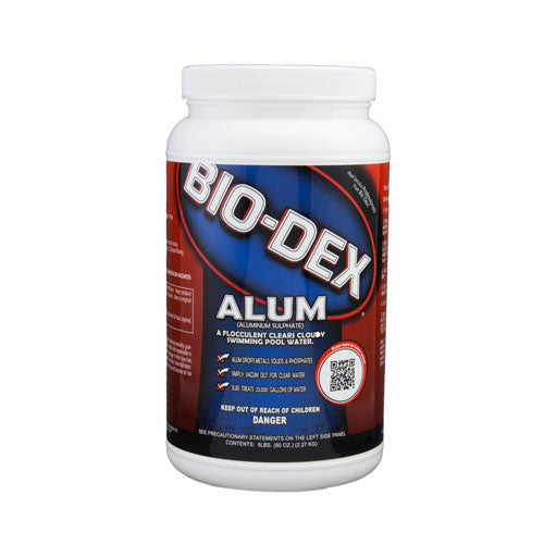 Bio-Dex Alum Flocculent Pool Water Clarifier – 5 lbs | AL125Bio-Dex Alum Flocculent Pool Water Clarifier – 5 lbs | AL125
