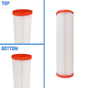 Hot Tub Spa Filter Cartridge 2-7/8" x 9-3/4" 4 Sq/Ft Cartridge, APCC7001