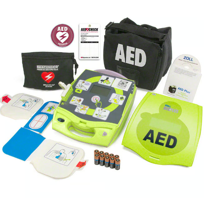 Zoll AED Plus Fully Automated Defibrillator - Complete