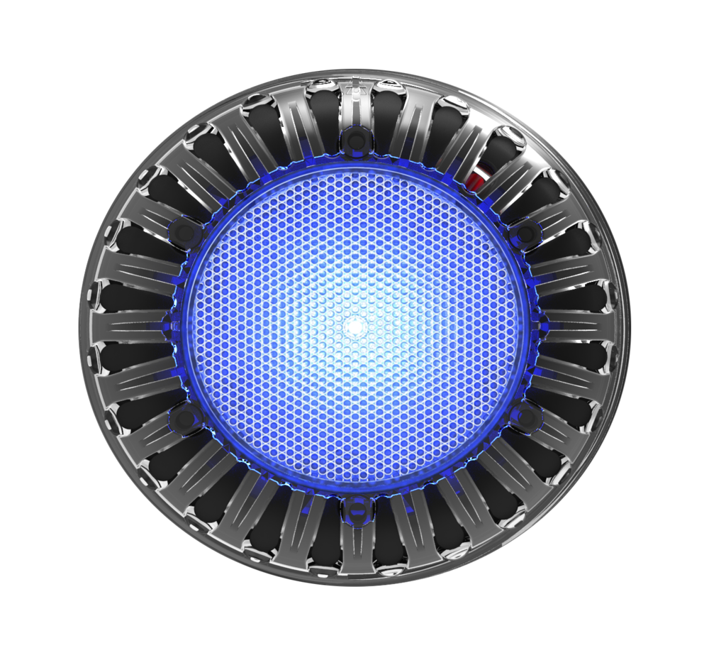 Atom EM Series Pool Lights - Fiberglass Application
