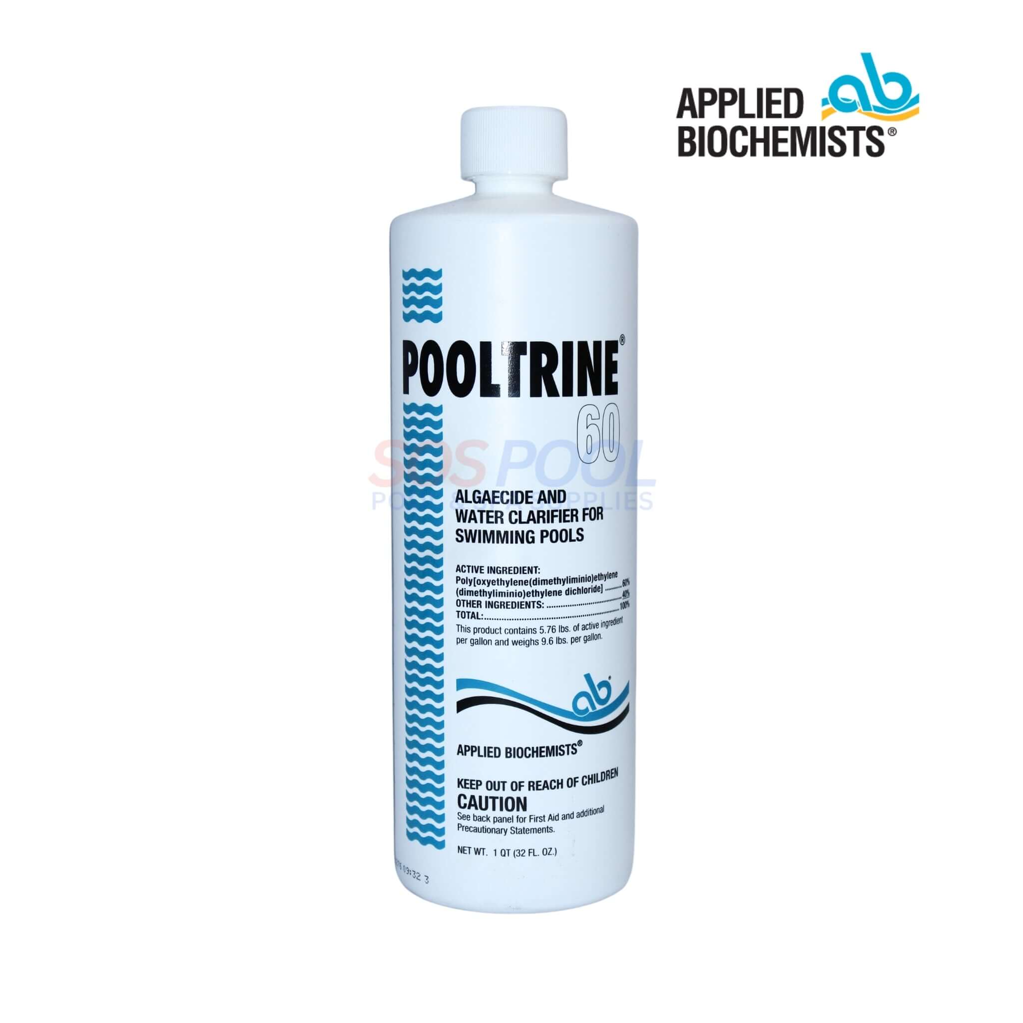 Applied Biochemists Pooltrine 60 Algaecide Clarifier | 407303
