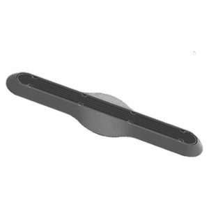AquaStar 32" Dark Gray Pinhole Anti Entrapment Suction Outlet Cover with Sump, 32PD105