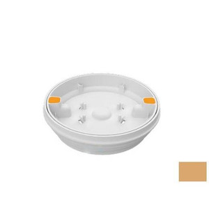 AquaStar Tan 10" Round Fillable Skimmer Cover, FL10108