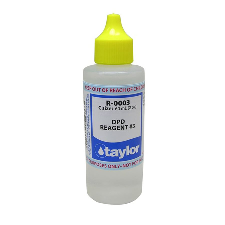 R-0003-C DPD Reagent #3 by Taylor Technologies | 2 Oz. Dropper BottleR-0003-C DPD Reagent #3 by Taylor Technologies | 2 Oz. Dropper Bottle