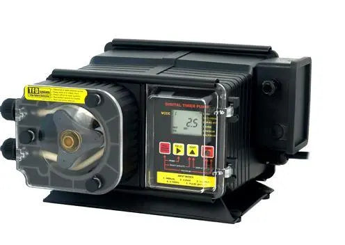 Blue White FlexFlo A100N Metering Feeder Pump 115V - 3-8" OD 24 GPD Compression Nuts