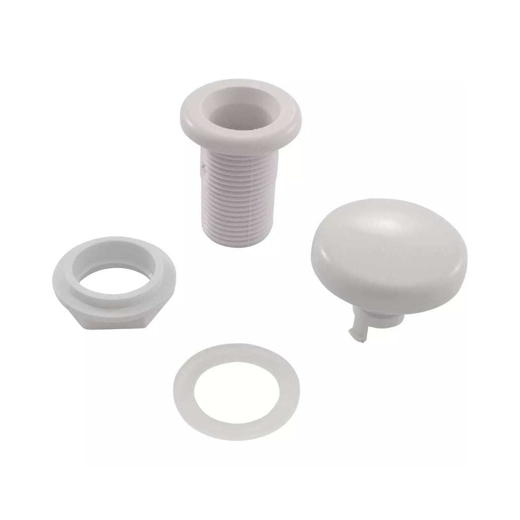 Balboa Water Group Top Draw Snap Cap Air Control, 1/2", White | 13712-WH