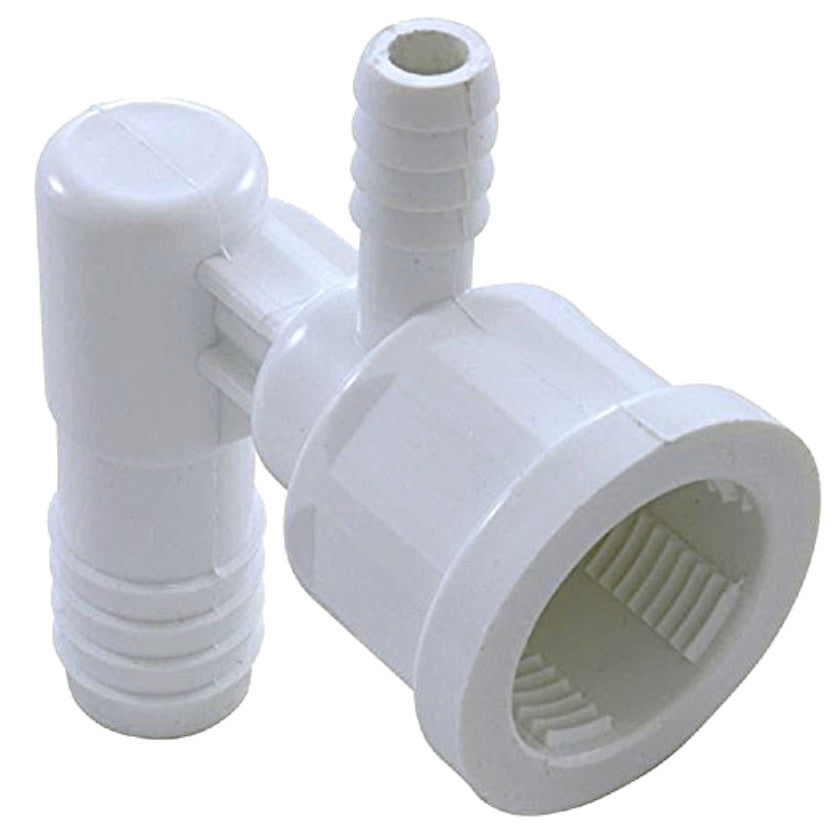 46927200 Balboa Jet Body, Euro, 3/8" Brb x 3/4" Brb, Elbow