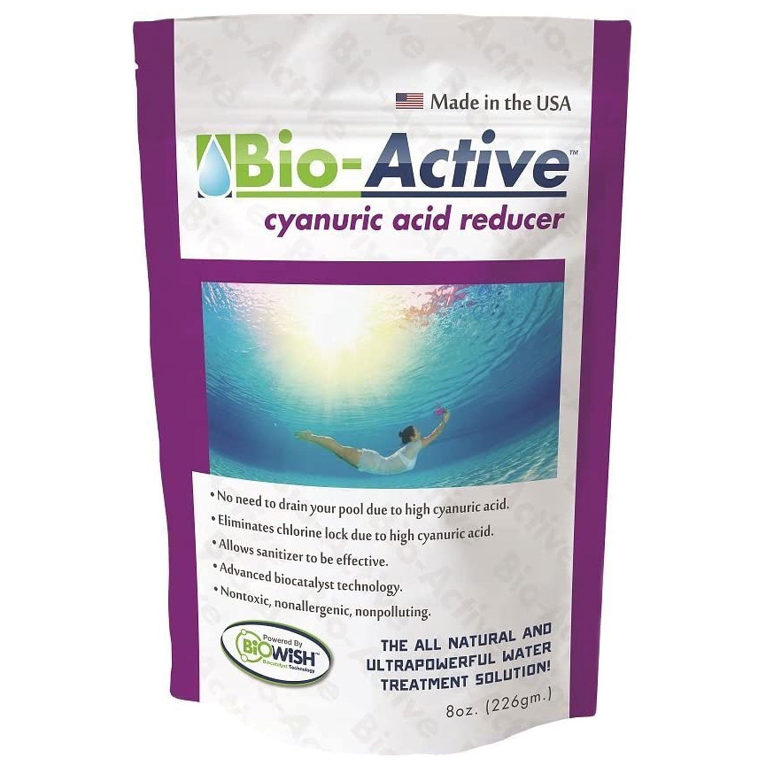 Bio-Active Cyanuric Acid Reducer for Pools – 8 oz | 390009-01Bio-Active Cyanuric Acid Reducer for Pools – 8 oz | 390009-01