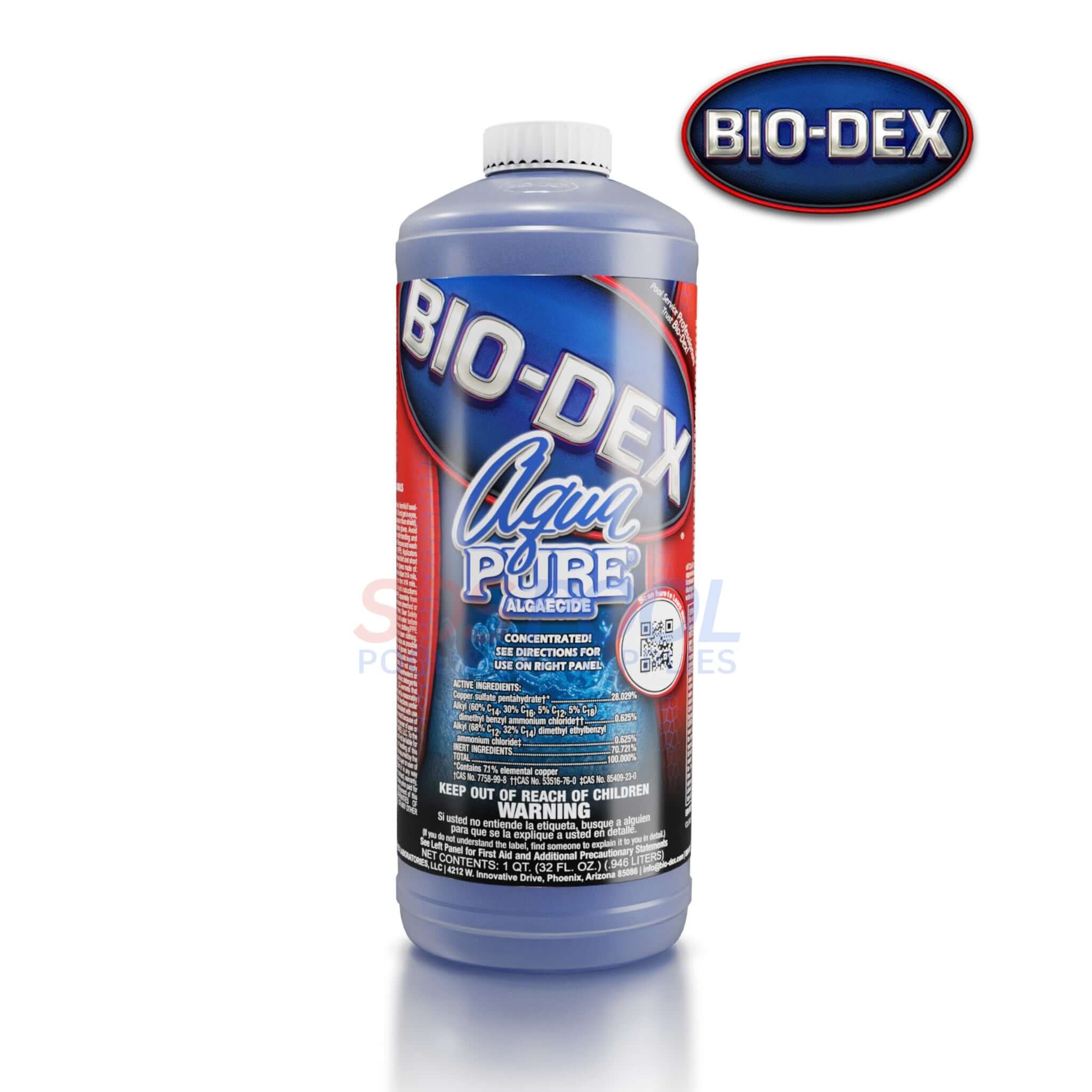 Bio-Dex Aqua Pure Algaecide | 32 oz | AP132