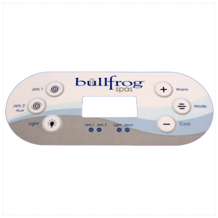 65-1795 BullfrogOverlay, Pad, Classic, 6-Btn, VL600S, 2009+