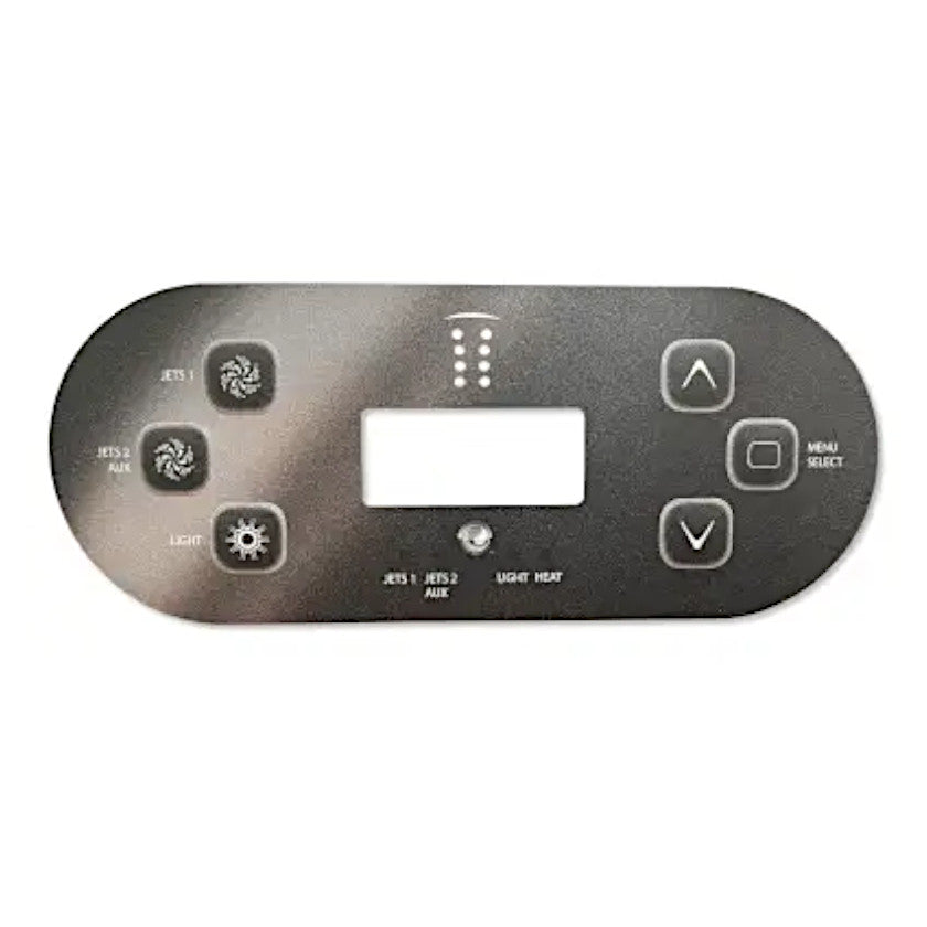 65-1970 BullfrogControl Panel Overlay, TP600