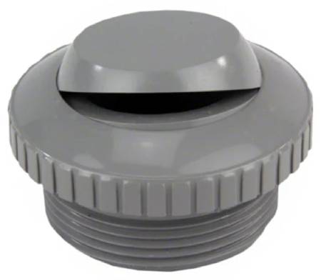 Gray 1.5" Eyeball Return Fitting with Check Valve by CMP | 25552-501-000Gray 1.5" Eyeball Return Fitting with Check Valve by CMP | 25552-501-000