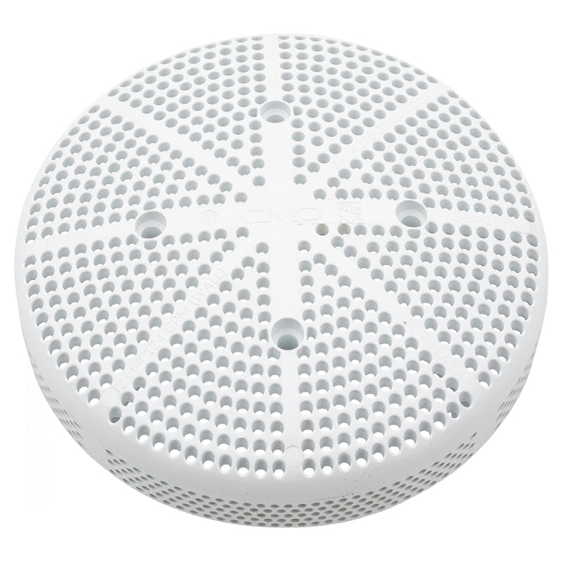175GPM Fiberglass Pool Suction Cover Only VGBA White