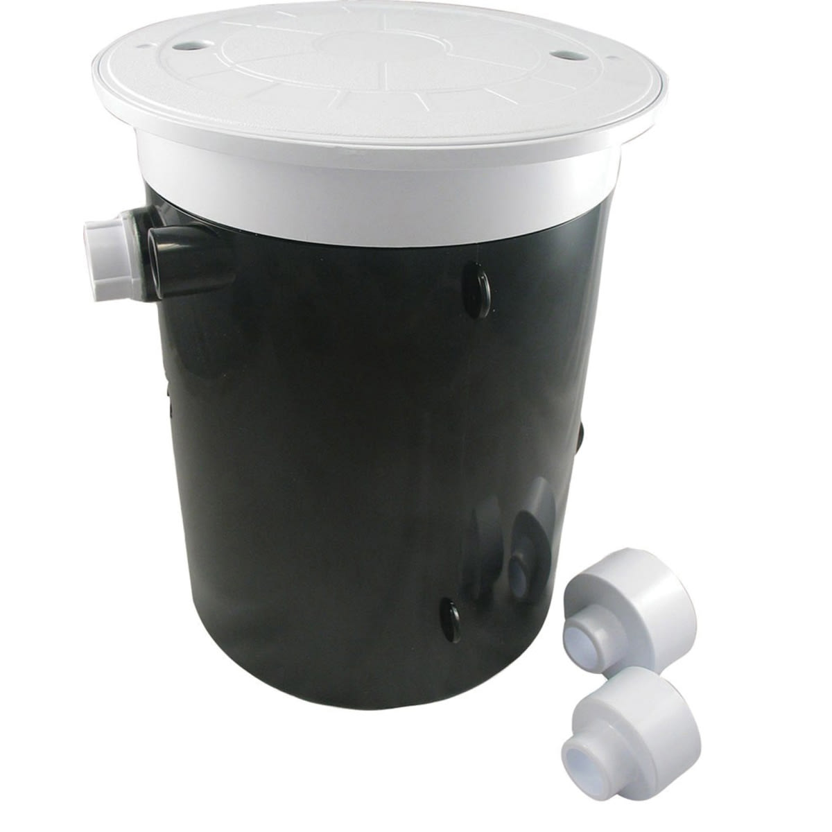CMP AquaLevel Water Leveler In-Ground White Lid & Collar 3/4" Float Valve | 25504-100-000