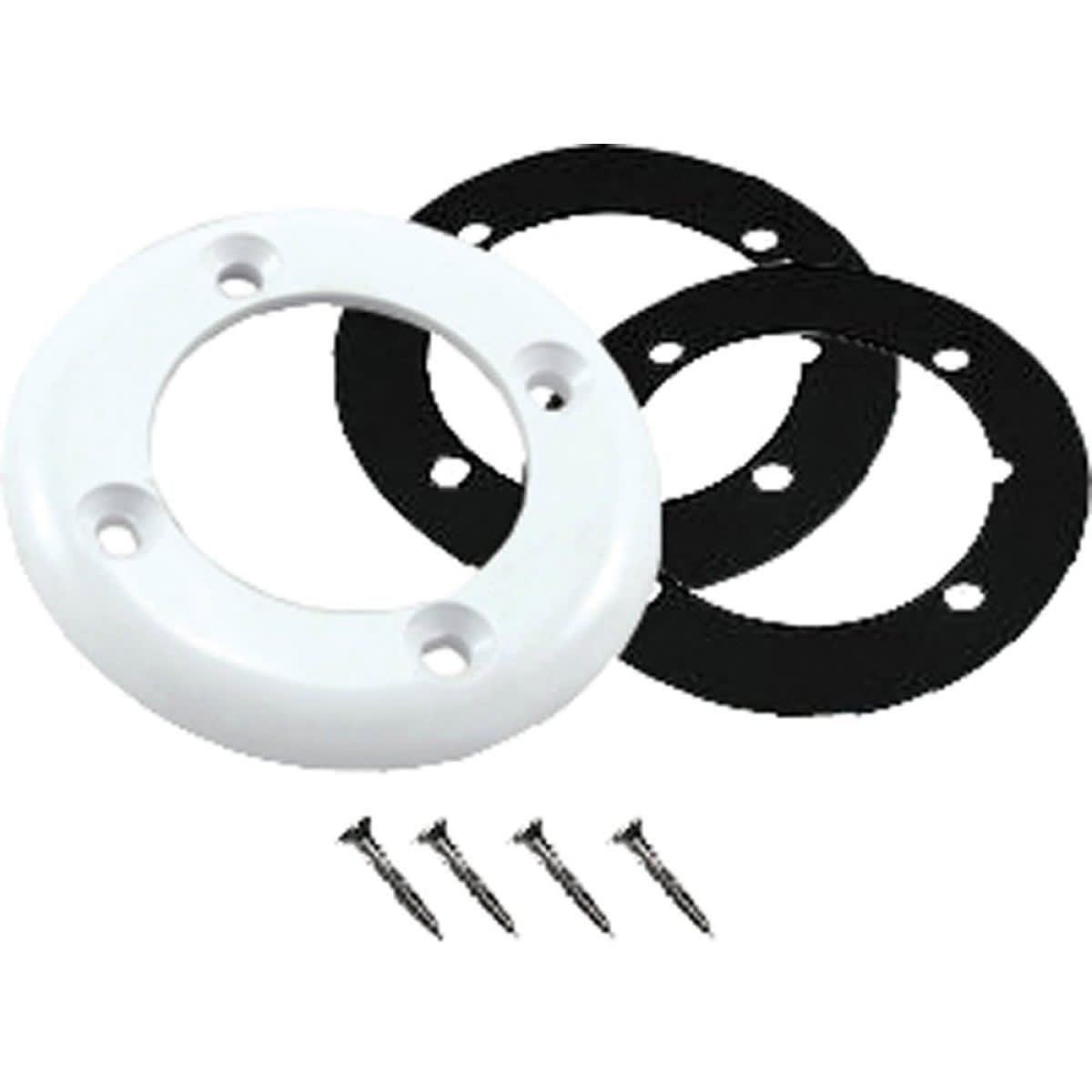 Custom Molded Products Vinyl Return Faceplate Kit, for Pools and Spas | 25545-100-000