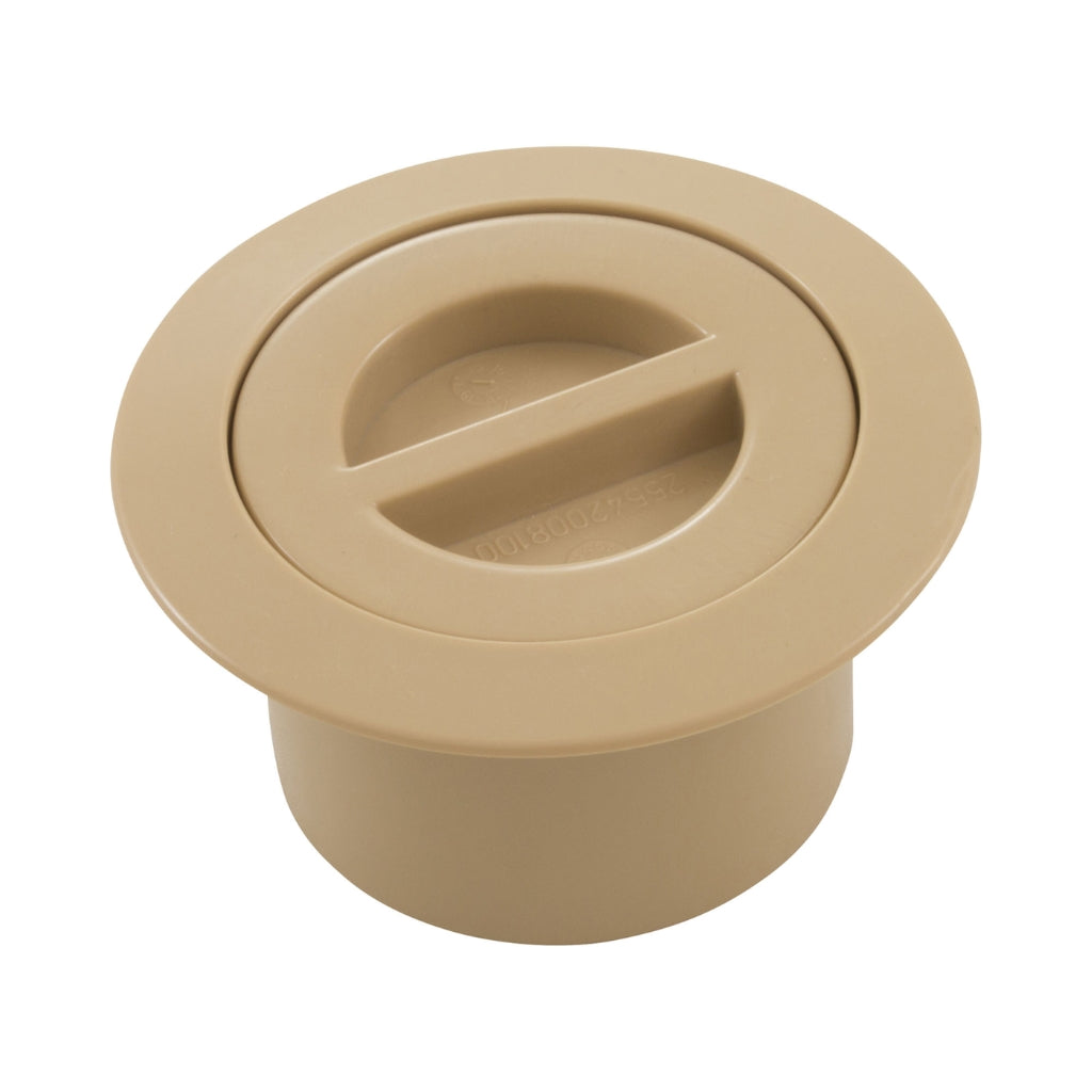 Custom Molded Products Volleyball Flange & Flush Cap, Tan | 25571-019-000