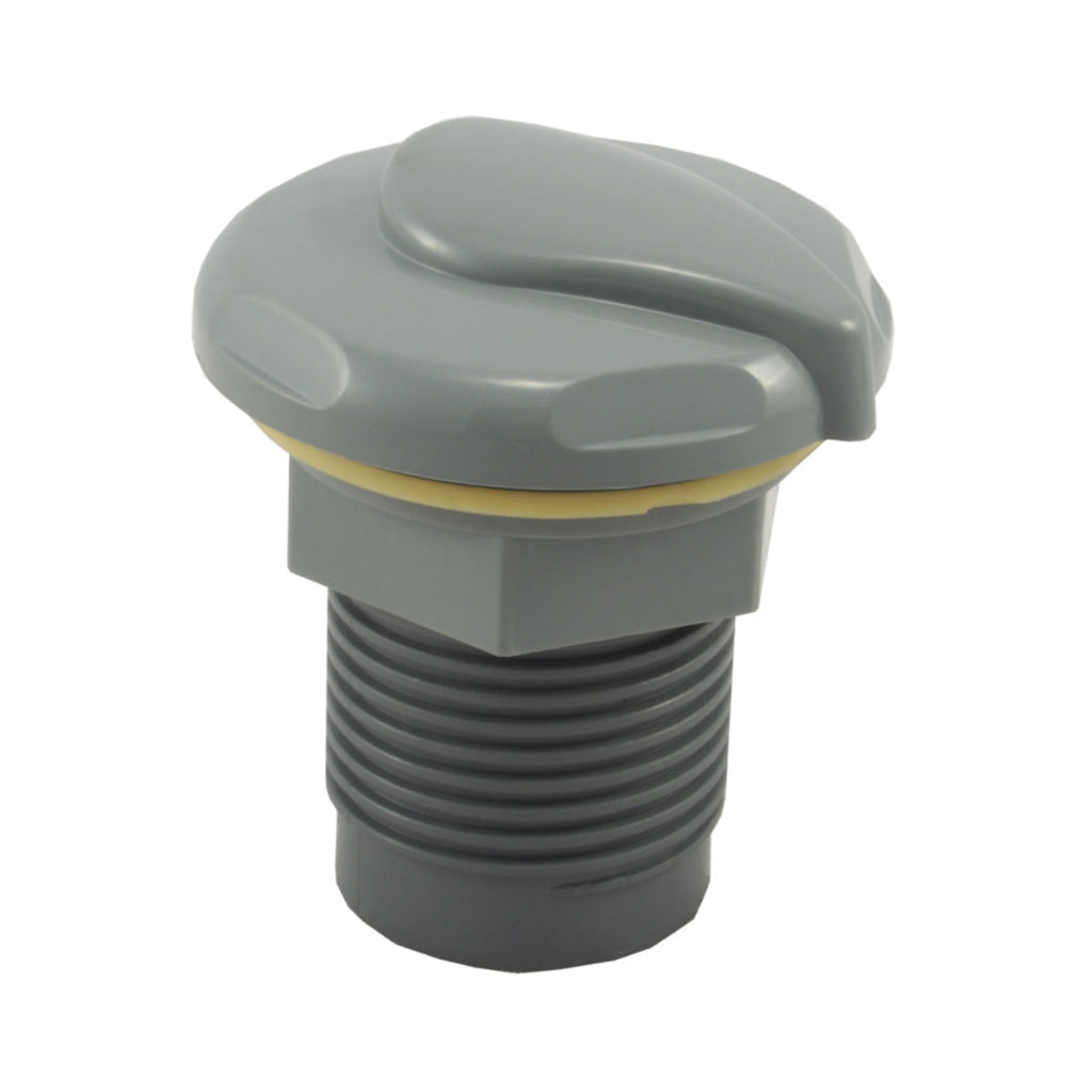 Custom Molded Products Spa Air Control, 1" Socket, Black, Gunite/Fiberglass | 25098-004-000