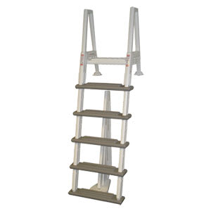 Confer In-Pool Ladder, Heavy-Duty, Fits 46-54" Above-Ground Pools | #6000X
