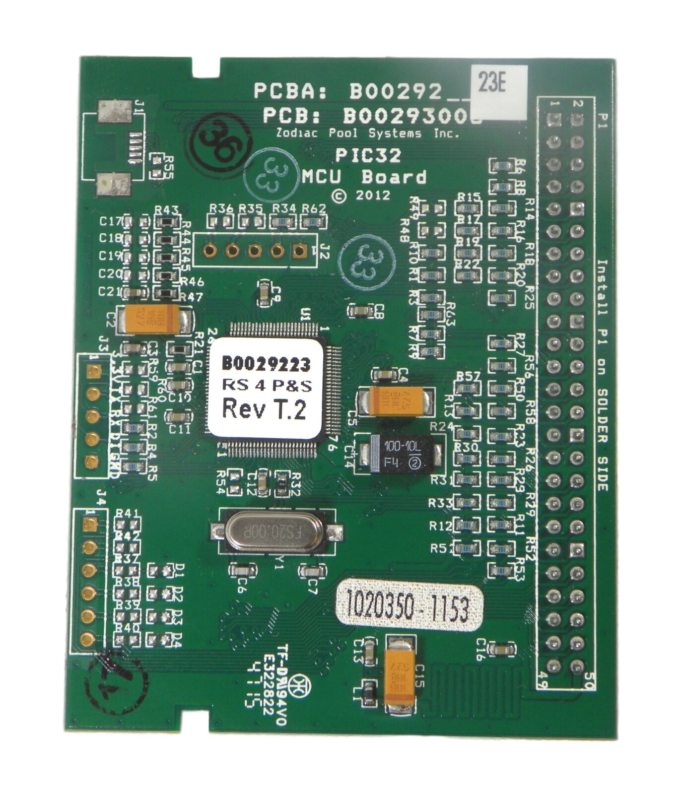 Jandy AquaLink RS 2/22 Dual Equipment CPU PCBA Board Only - R0466820