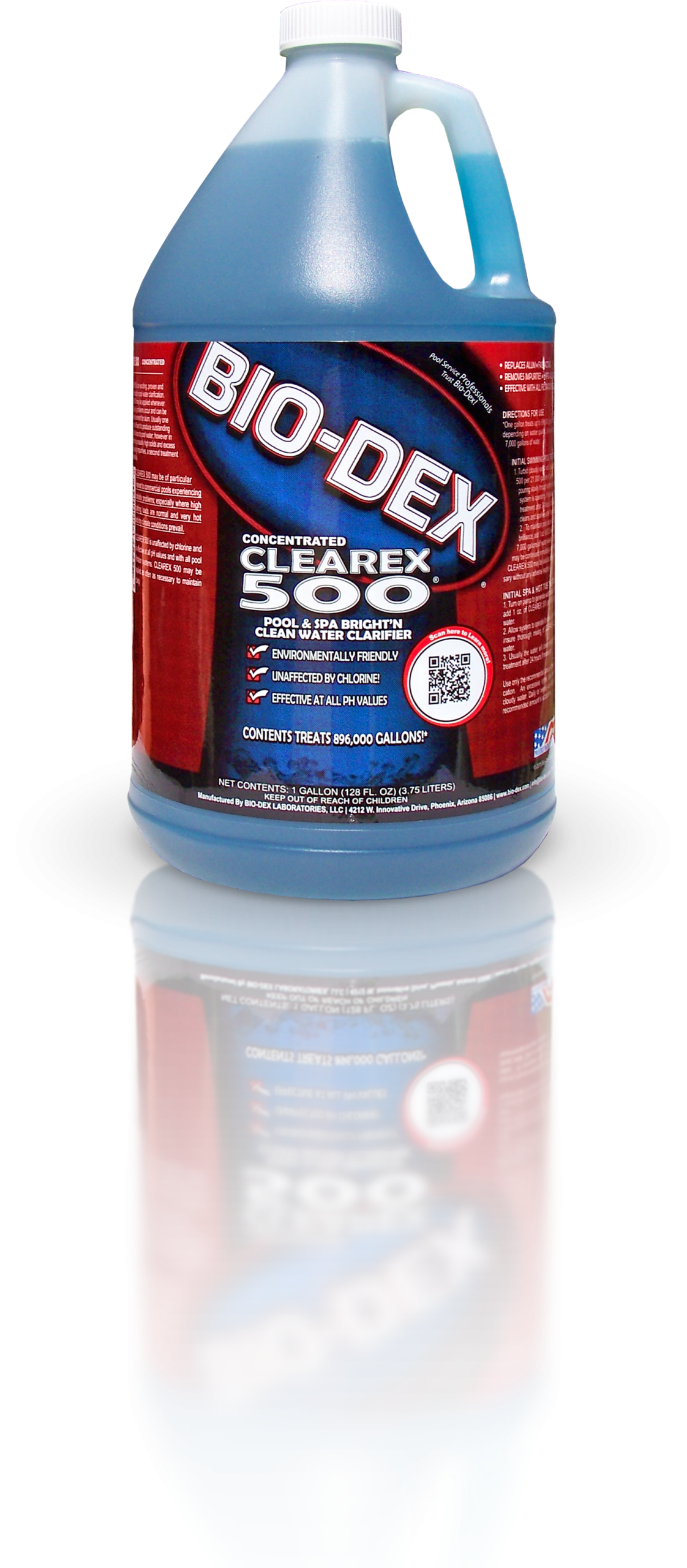 Bio-Dex 1 gal Bottle Clearex 500 Clarifier