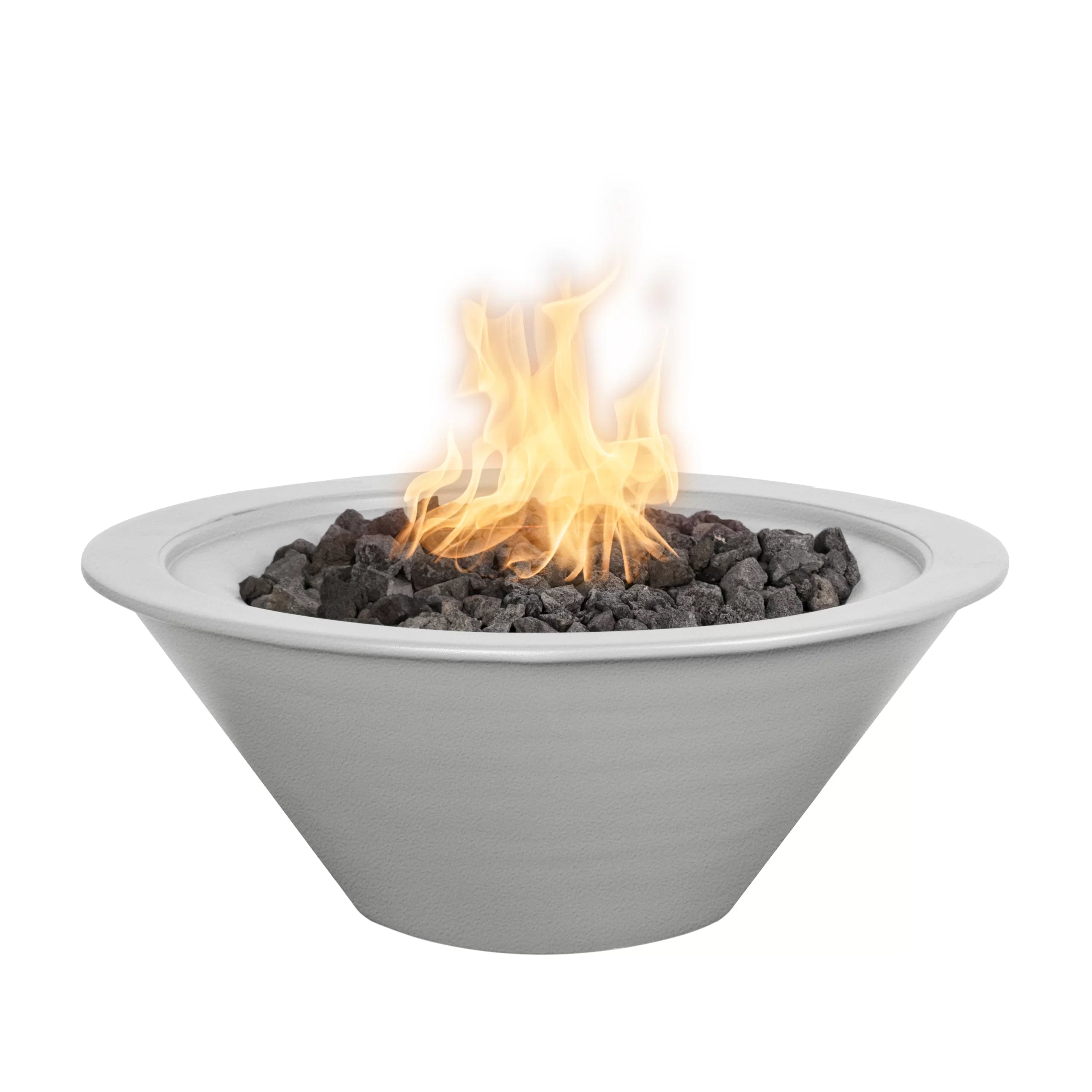 The Outdoor Plus | Cazo Fire Bowl – Metal Powder Coat | 24", 30", 36" | Multiple Finish Options | Liquid Propane | 4 week lead time