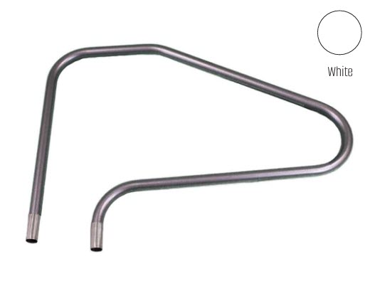 Global Pool Products - Classic 4 Bend White Handrail .049