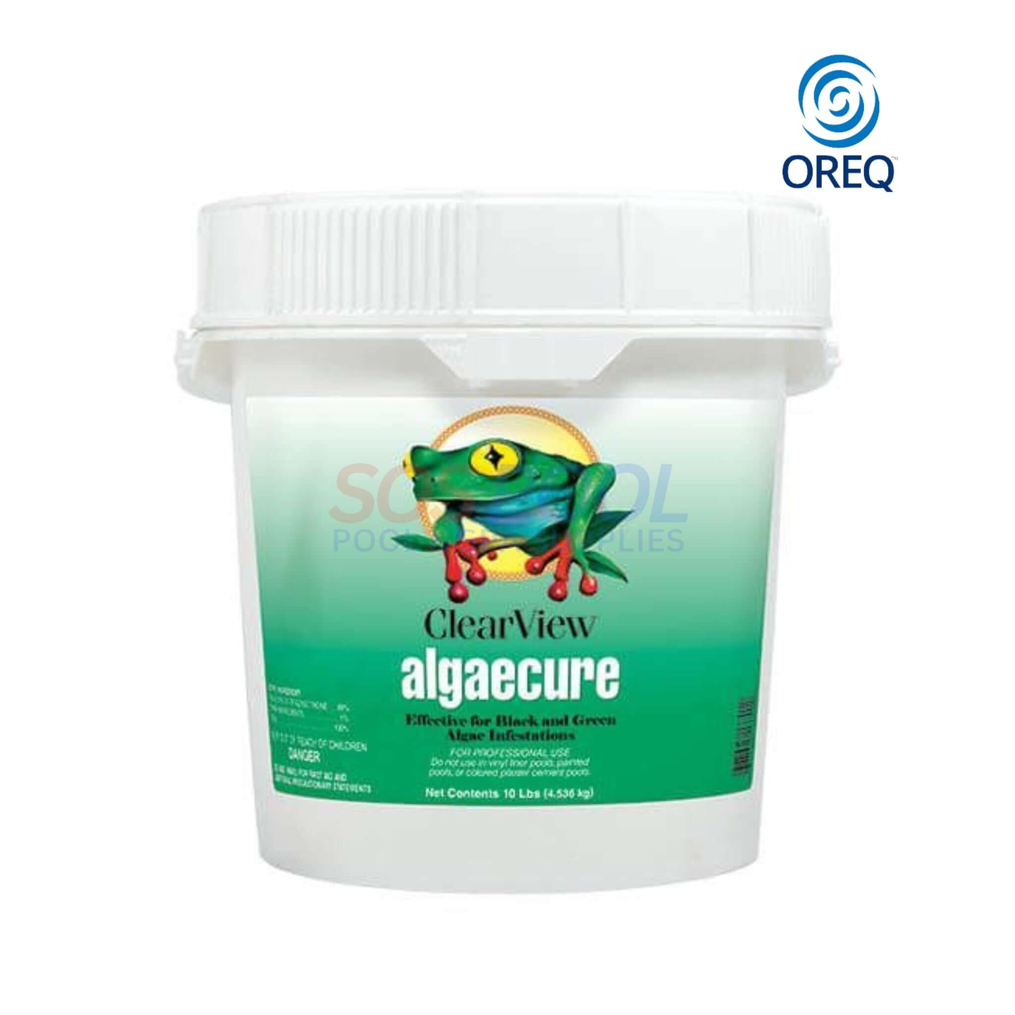 ClearView AlgaeCure Black Algae Killer Granular Trichlor | 25lb | CVTC025