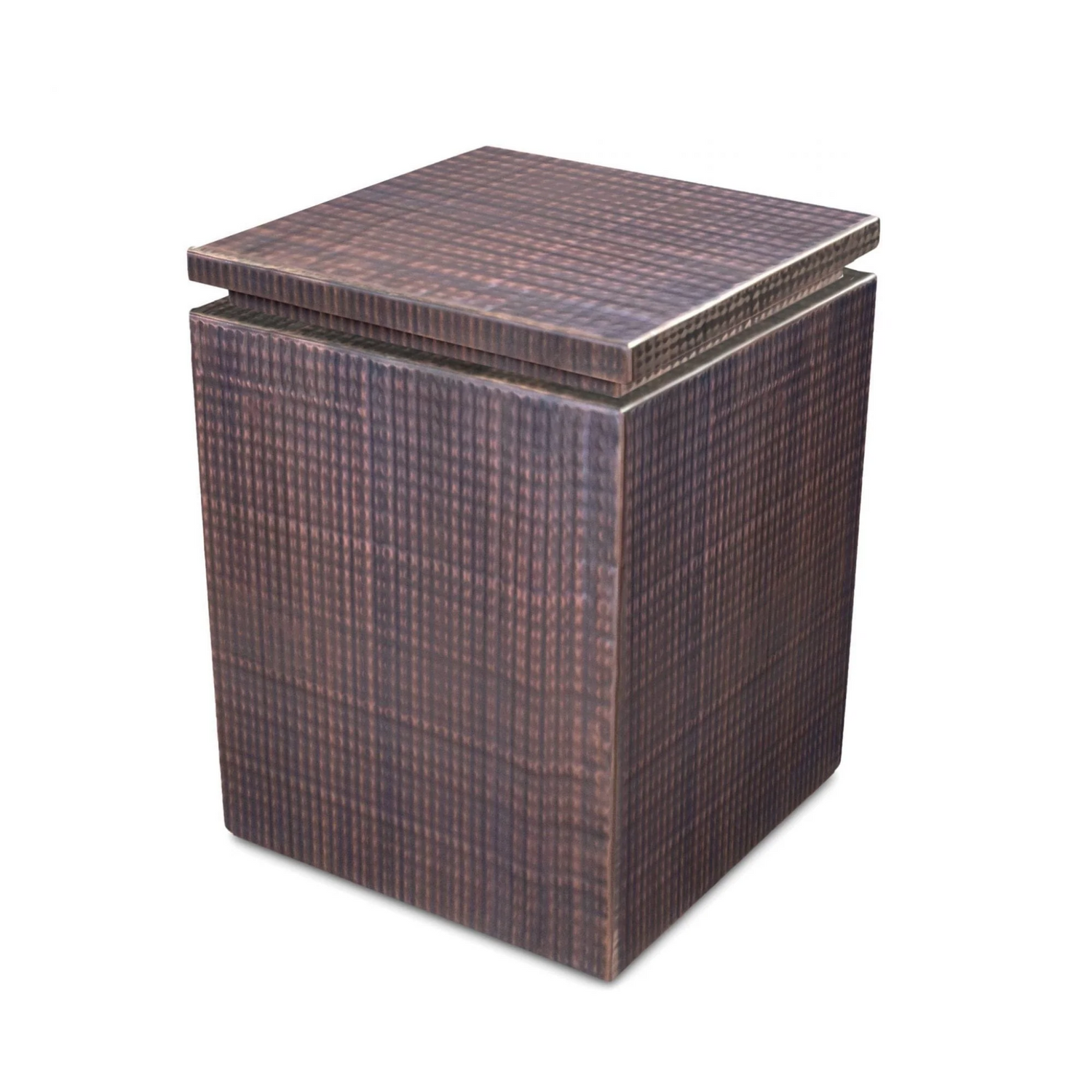 The Outdoor Plus Propane Tank Enclosure with Removeable Top, Copper | OPT-LPHIDECPR