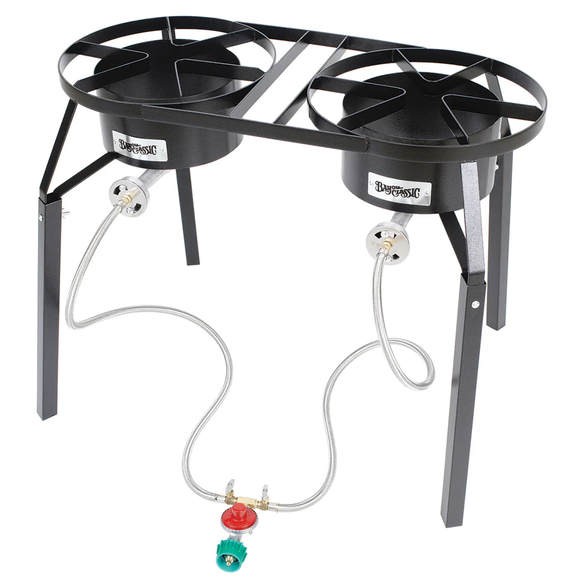 Bayou Classic Dual Burner High Pressure Gas Cooker