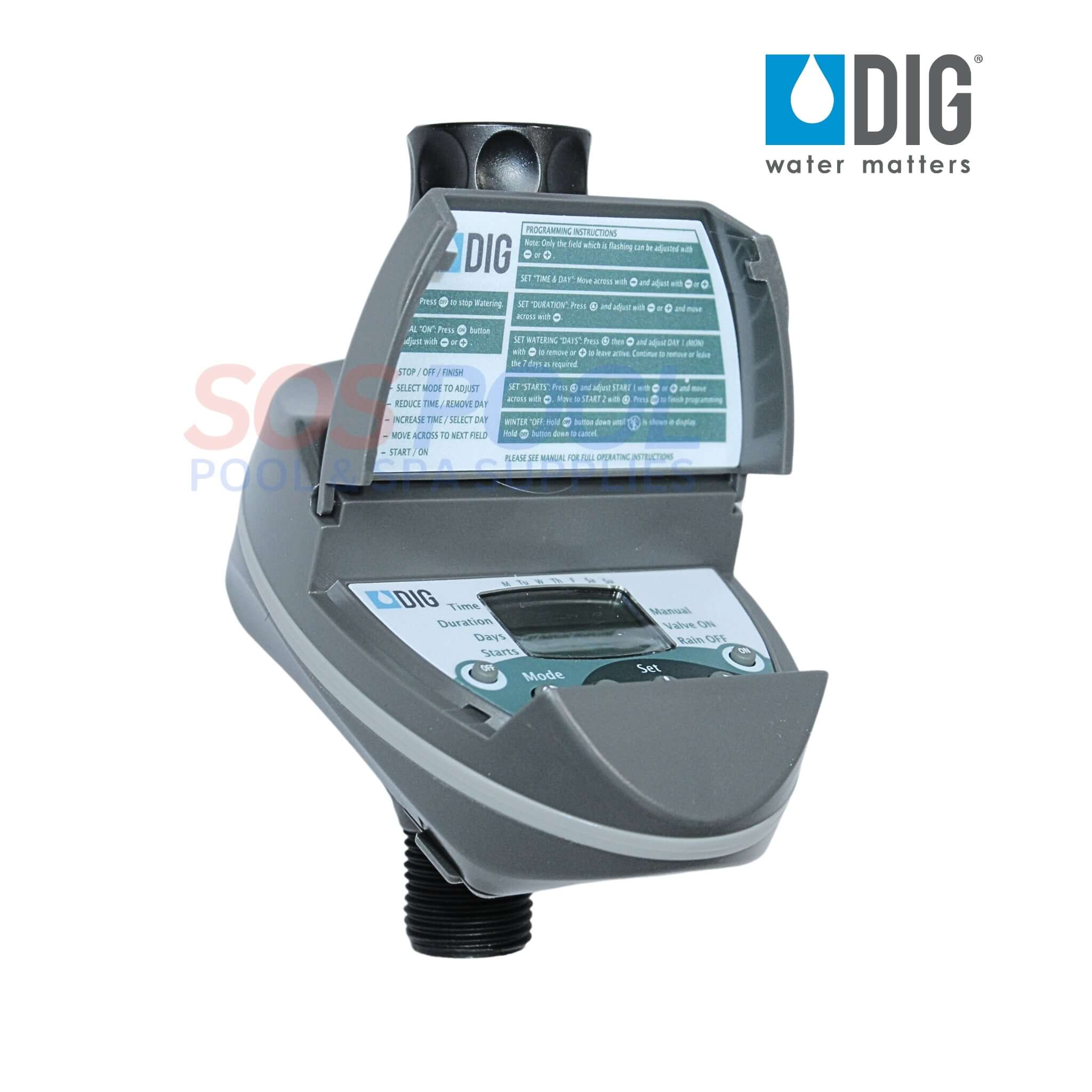 DIG Digital Hose End Timer | 3/4" | BO9D