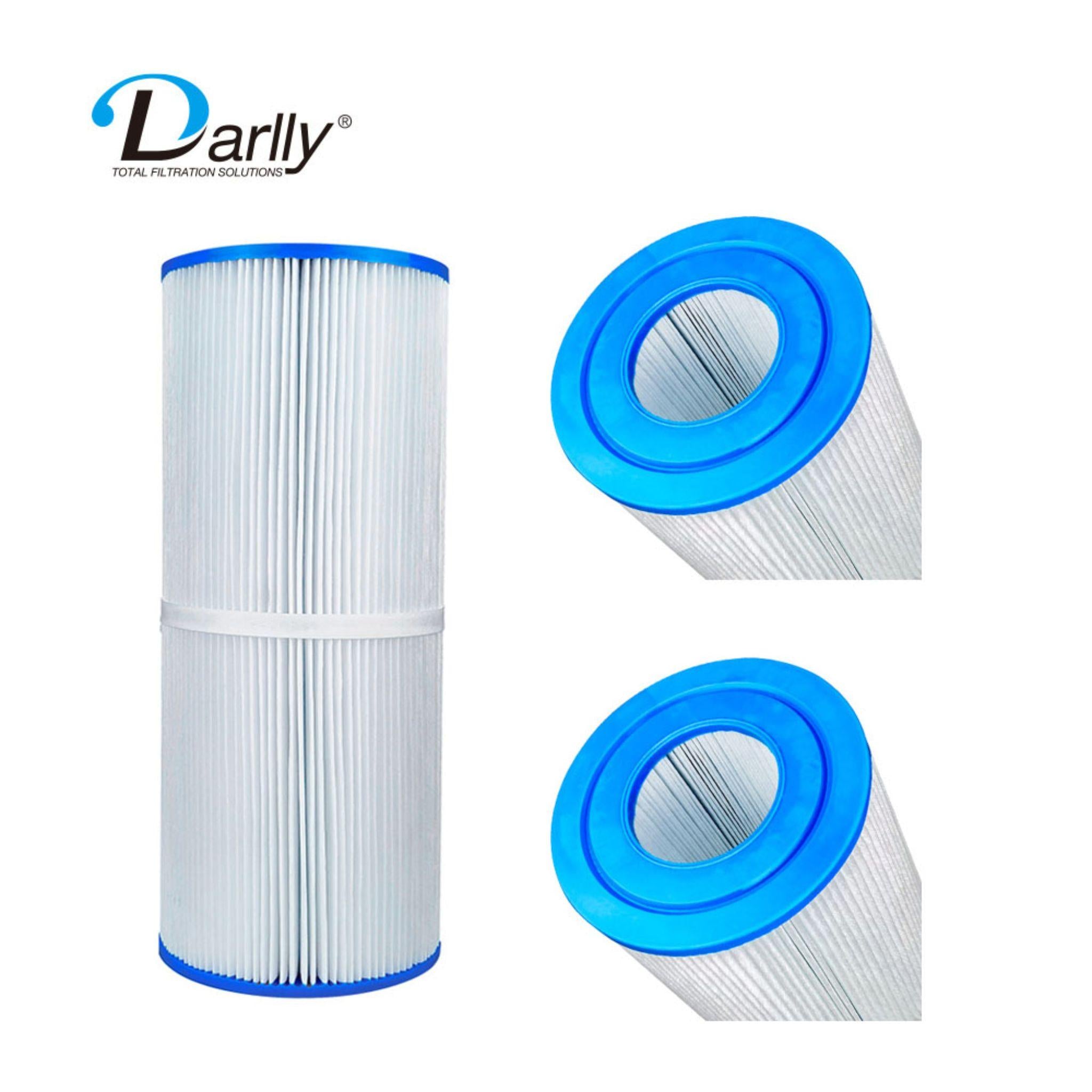 Darlly 50251 Replacement Filter Cartridge Replaces Pleatco PJ25-IN-4, Unicel C-5625, AK-4028 - 25 sq. ft. jacuzzi brothers CFR-25 /CFT-25 (in-line)