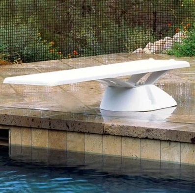Inter-Fab Edge aquaBoard 8' Diving Board-White - EDGE8WW