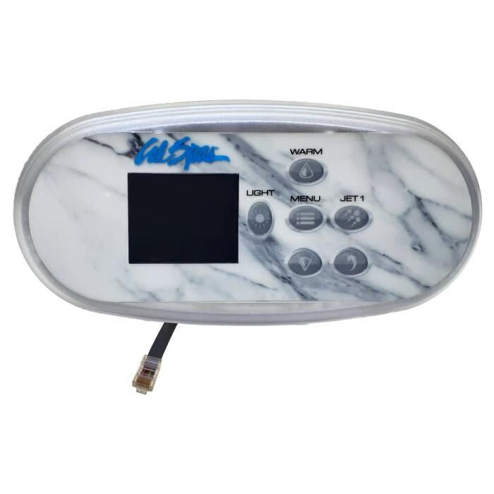ELE09002014 Cal Spas Control PanelNeo 1100, Jet1/ Light w/ Overlay