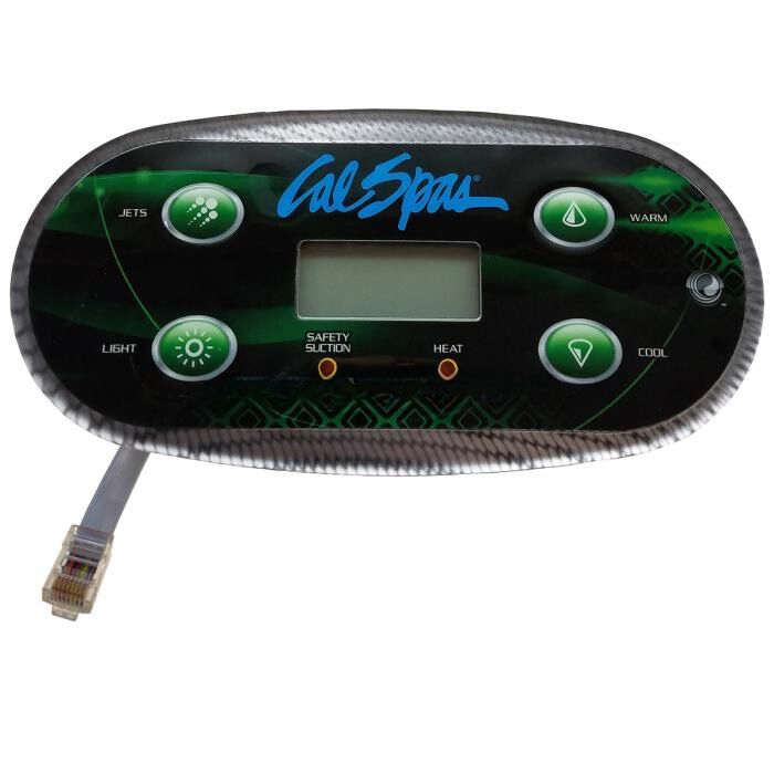 ELE09900191 Cal Spa Control PanelDuplex Digital 4 Button VL406U LCD