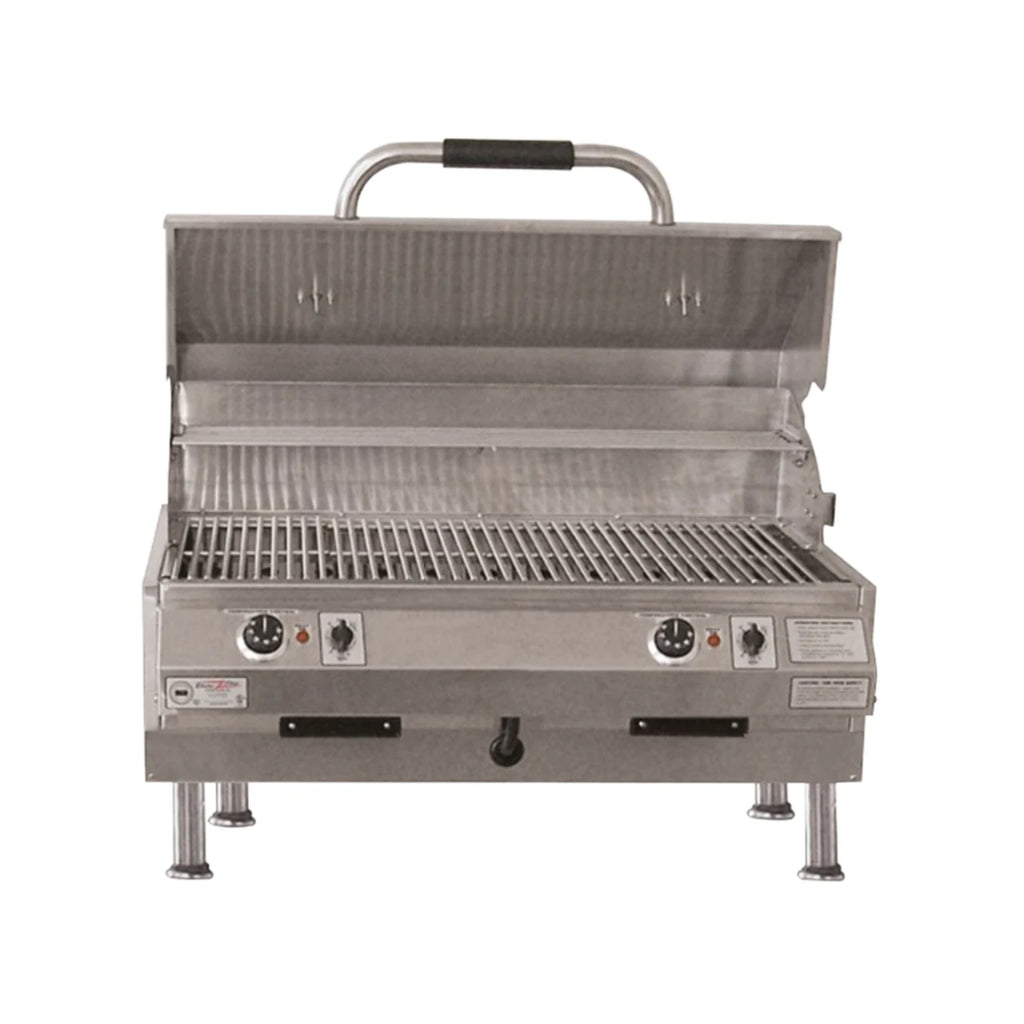 Electri-Chef Ruby Tabletop Electric Grill, 32", 5,280W, with Dual Temperature Control | 4400-EC-448-TT-D-32