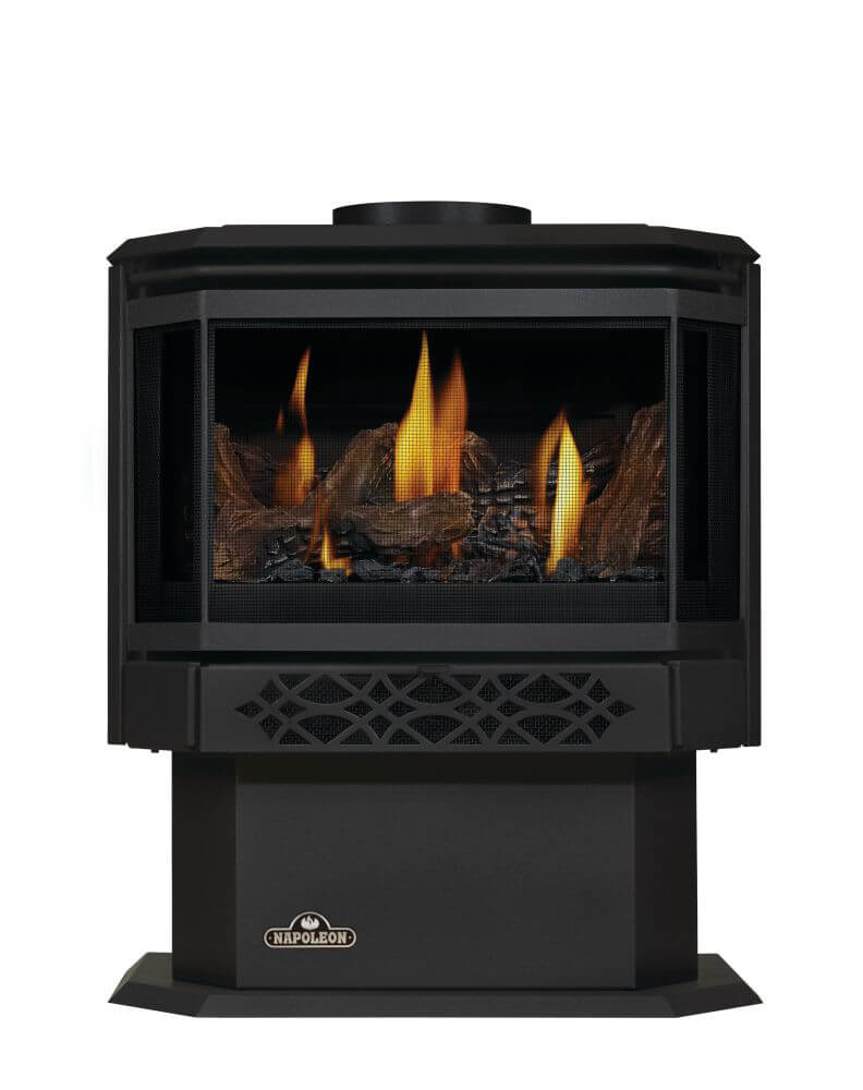 Napoleon Haliburton Gas Stove, Direct Vent, Alternate Electronic Ignition, Natural Gas | GDS28-1NEA