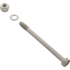 GLI Axle Bolt and Nut, 3", Stainless Steel | 99-55-4395013