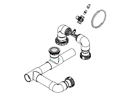 Hayward HydroRite Venturi Tube Kit - GLX-HYDVENKIT