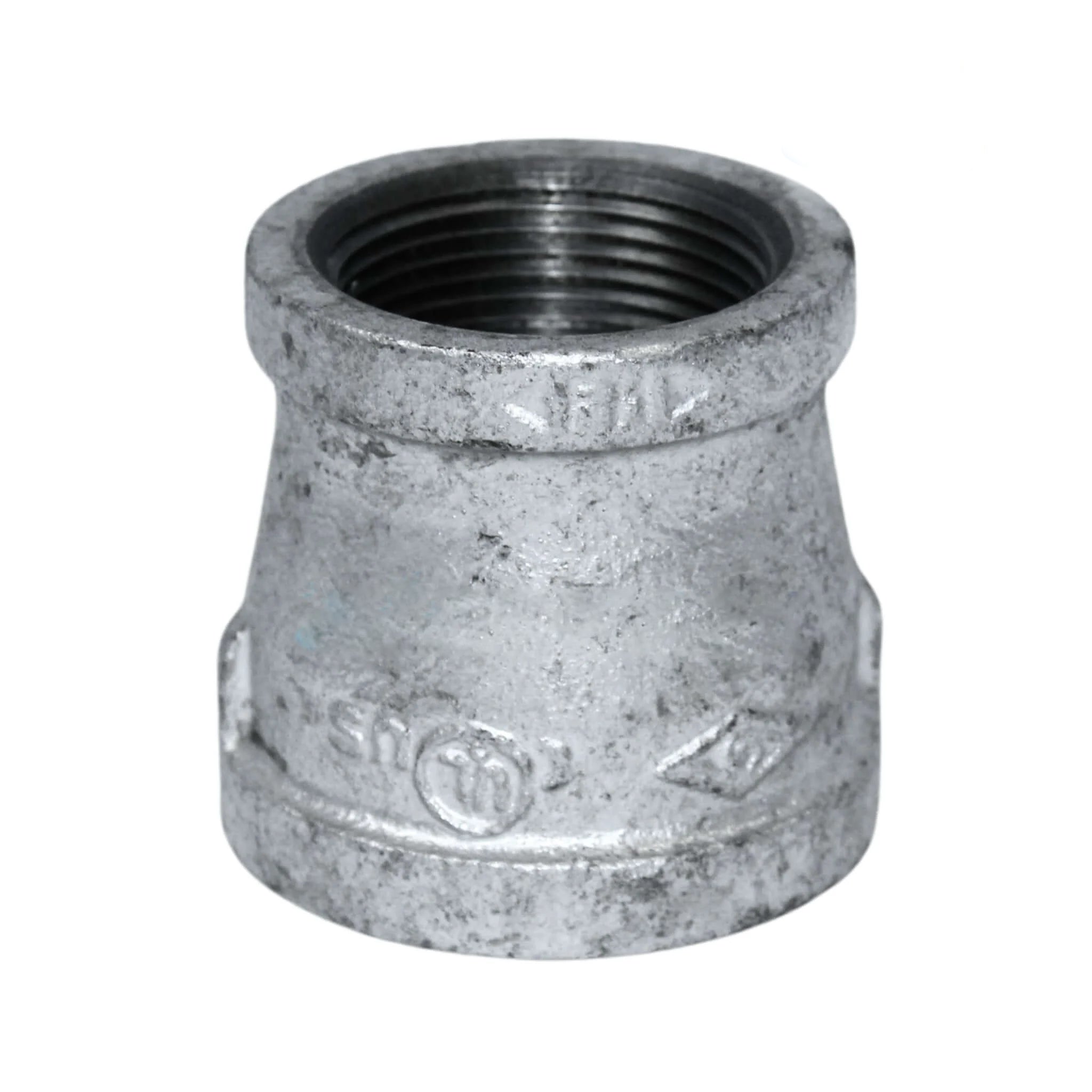 1-1/2" x 1-1/4" Galvanized Bell Type Reducing Coupling - FG-705ML1-1/2" x 1-1/4" Galvanized Bell Type Reducing Coupling - FG-705ML