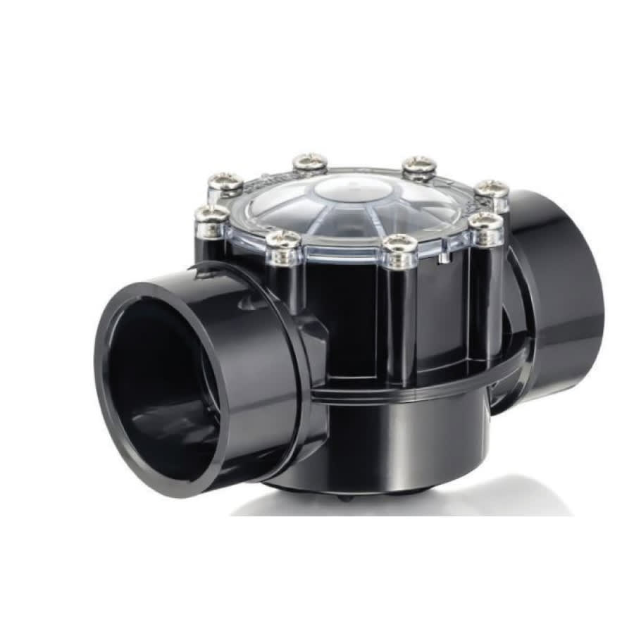 Hayward PSCV Check Valve 2-1/2" x 2" PVC Slip, Dark Gray | PSCV2S2DGR